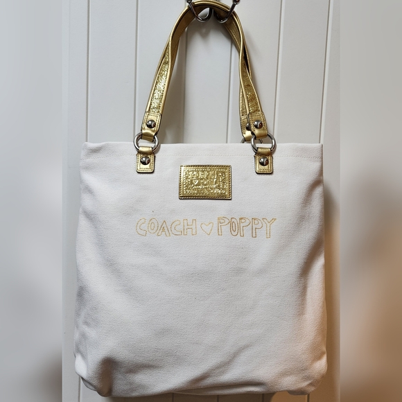 COACH Goldy Tote from The Poppy Line RARE/COLLECTORS ITEM NEW - Picture 5 of 15